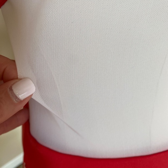 Olayasport Red Athena Dress Size Small - Picture 11 of 16